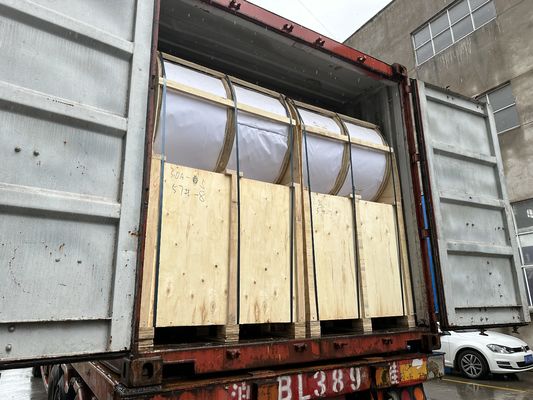 عضو من البلاستيك المقوى بالألياف البيضاء FRP ذو قوة عالية لقوة الشد